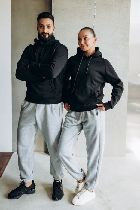 Худі на флісі чоловічі та жіночі S–4XL