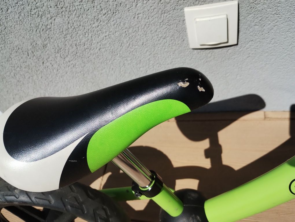Rowerek biegowy Kinderkraft zielony
