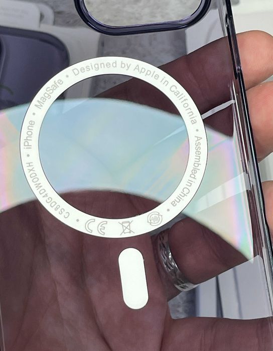 Чехол Clear Case MagSafe Animation Elderberry iPhone 14 Pro