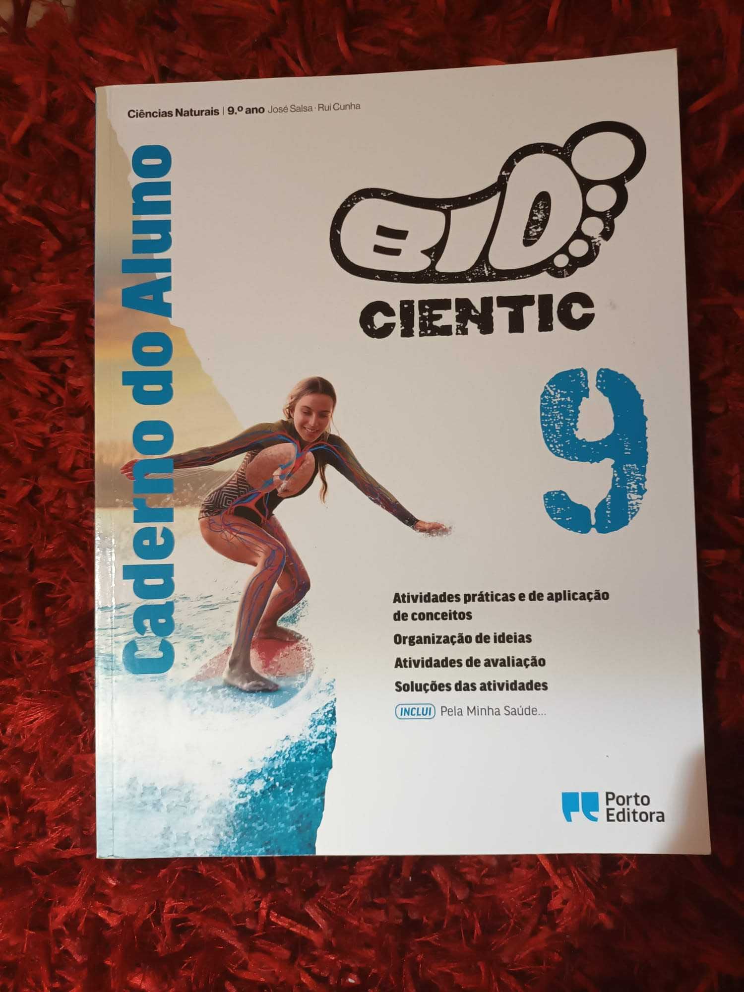 Caderno de atividades de ciências 9ºano.