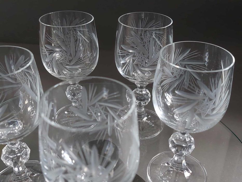 Bohemia Kryształ zestaw 5 kieliszków