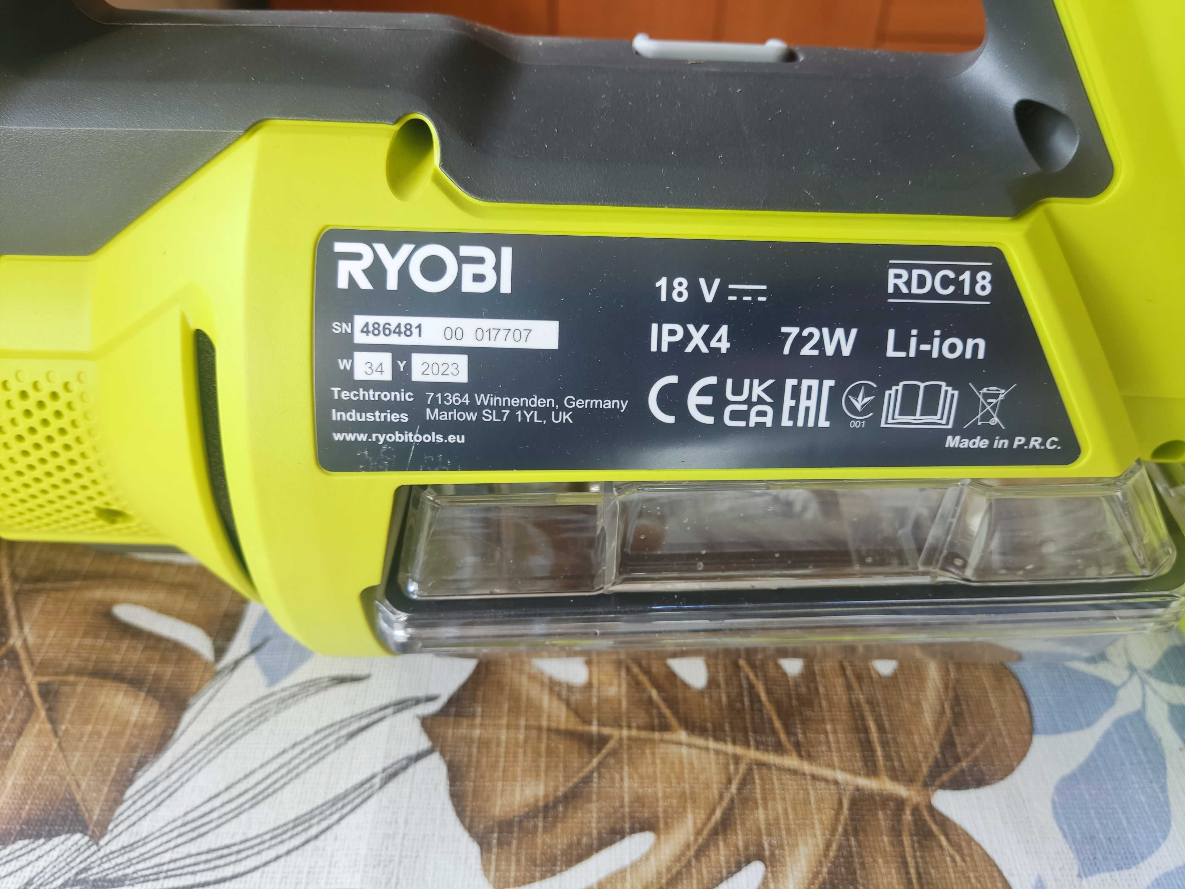 Odkurzacz piorący RYOBI Swift Clean 18V ONE+  RCD18