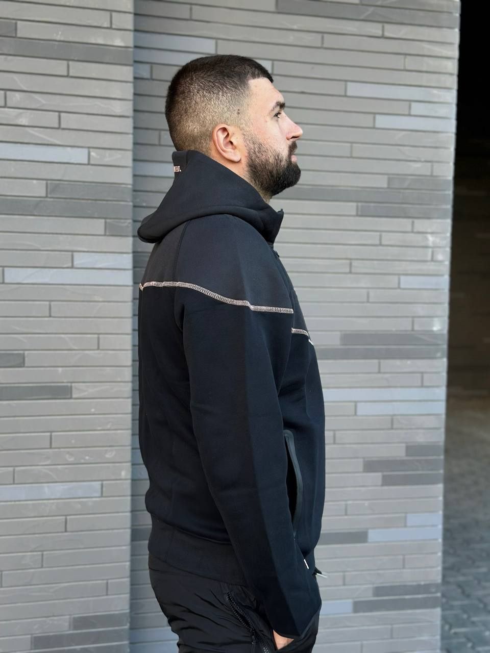 Спортивна кофта Nike Tech Syna World Central CEE чоловіча чорна S-XL