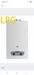 ARISTON FAST R terma gaz LPG JUNKERS propan-butan