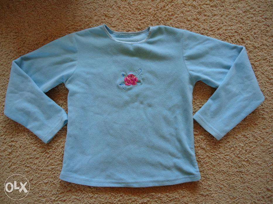 Bluza Bluzka polarowa dziewczęca r. 140