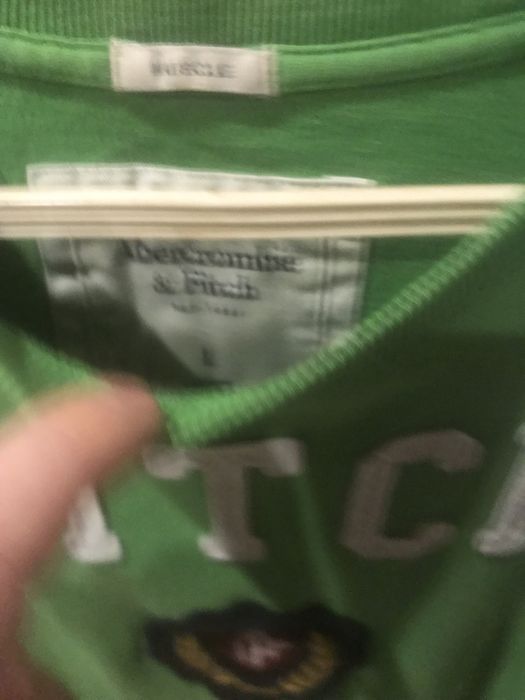 Tshirt arbercrombie & fitch verde