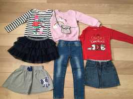 Zestaw ubrań dla dziewczynki 110-116