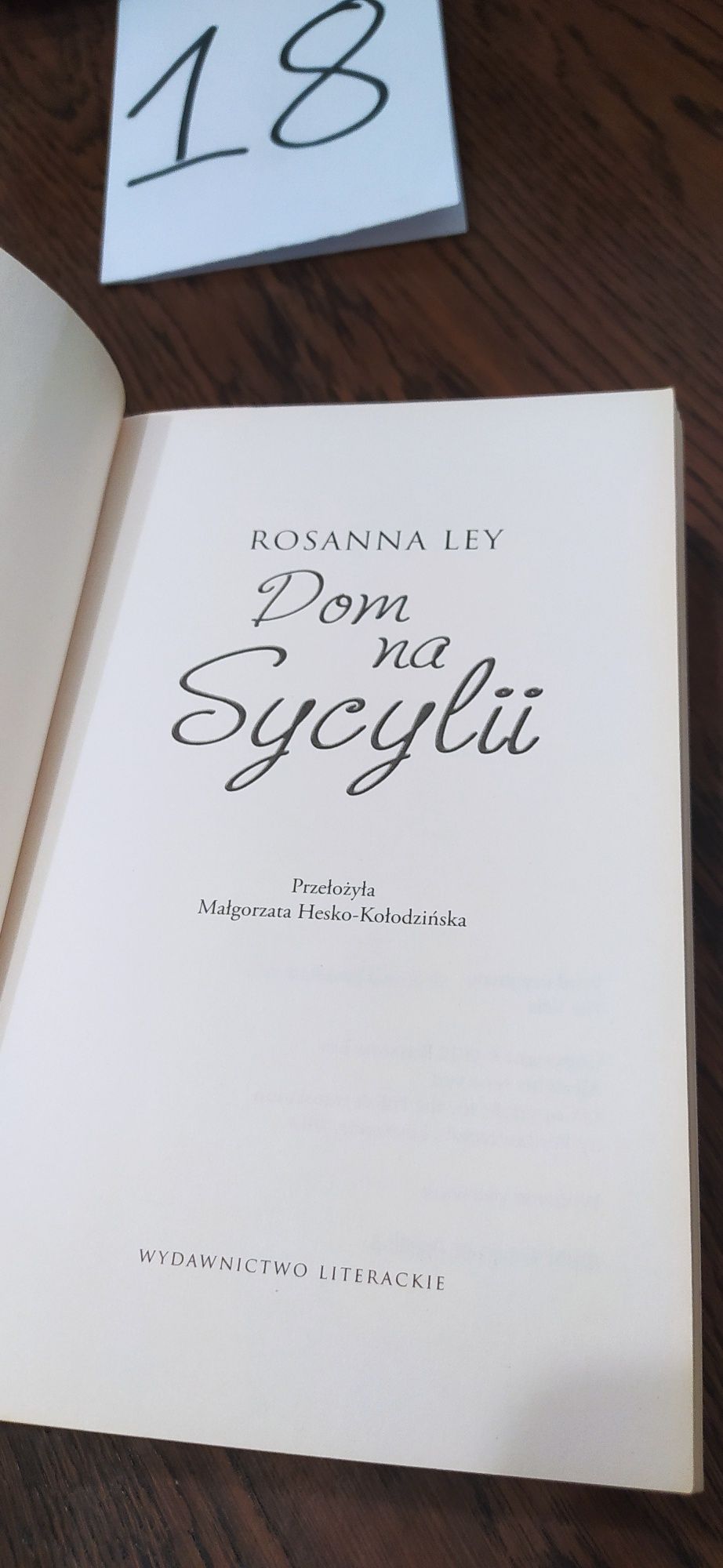Dom na Sycylii Rosanna Ley