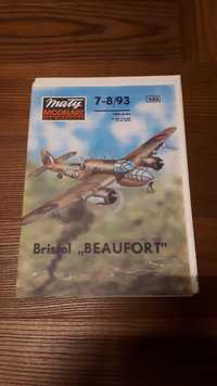 Mały Modelarz 7-8/93 - samolot bombowy Bristol "Beaufort"