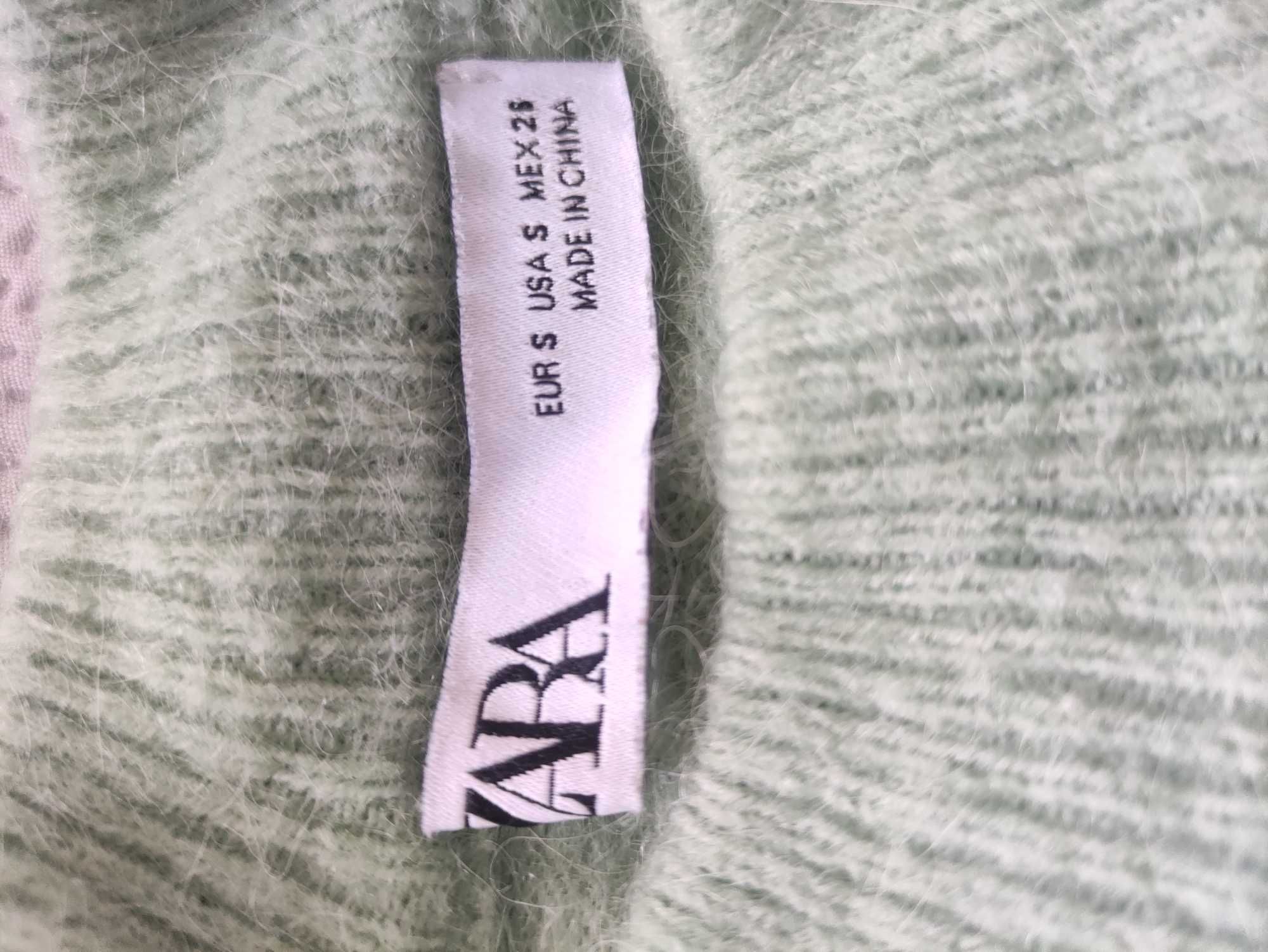 Sweter Zara, wełna i alpaka
