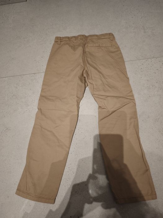 Spodnie chino beżowe 110 h&m