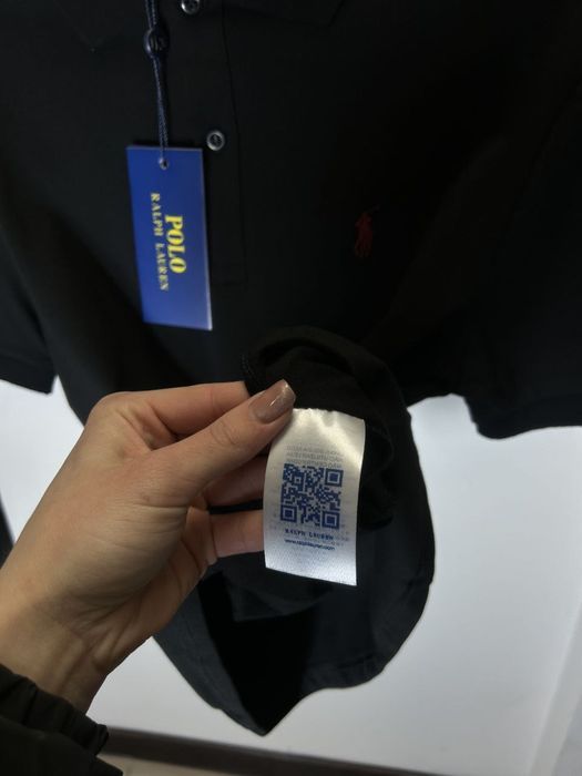 СУПЕР ЦІНА 2025!! Чоловіче поло Ralph Lauren преміум якість чорне топ
