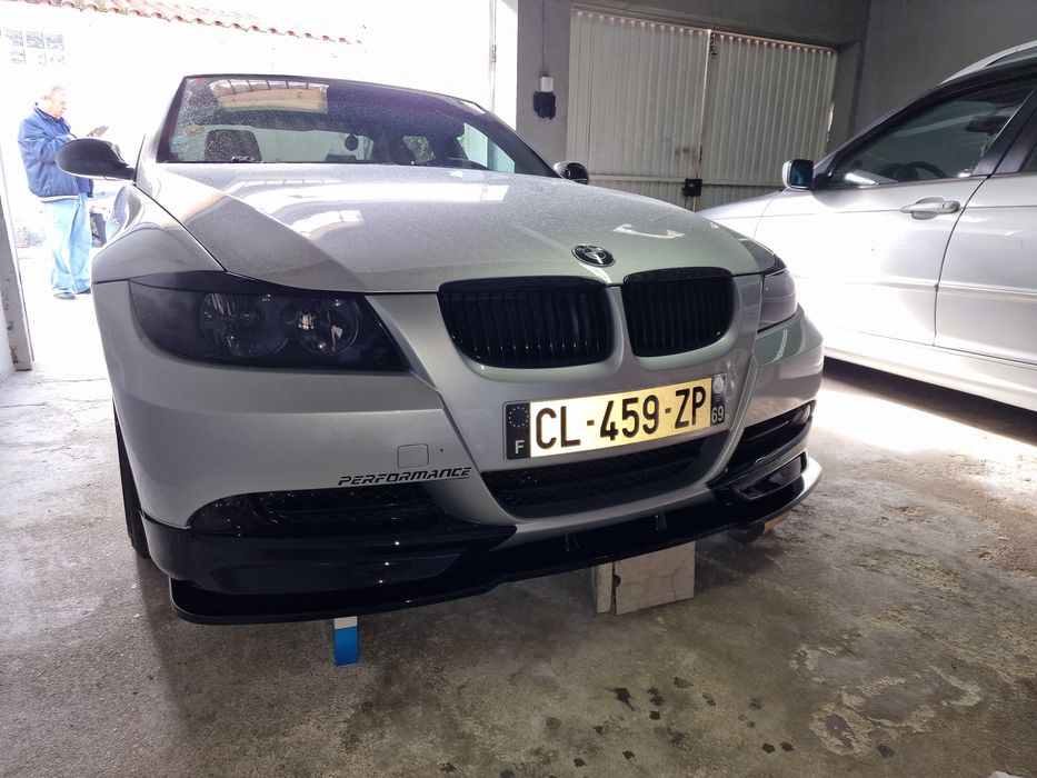 Labio spoiler bmw e90, et e91 e dowpipe m47