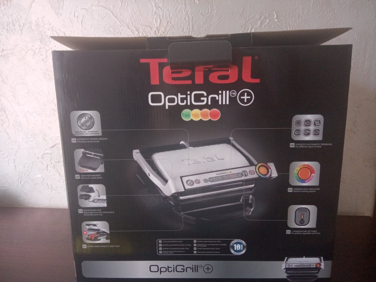 Електрогриль Tefal OptiGrill+ GC712D34