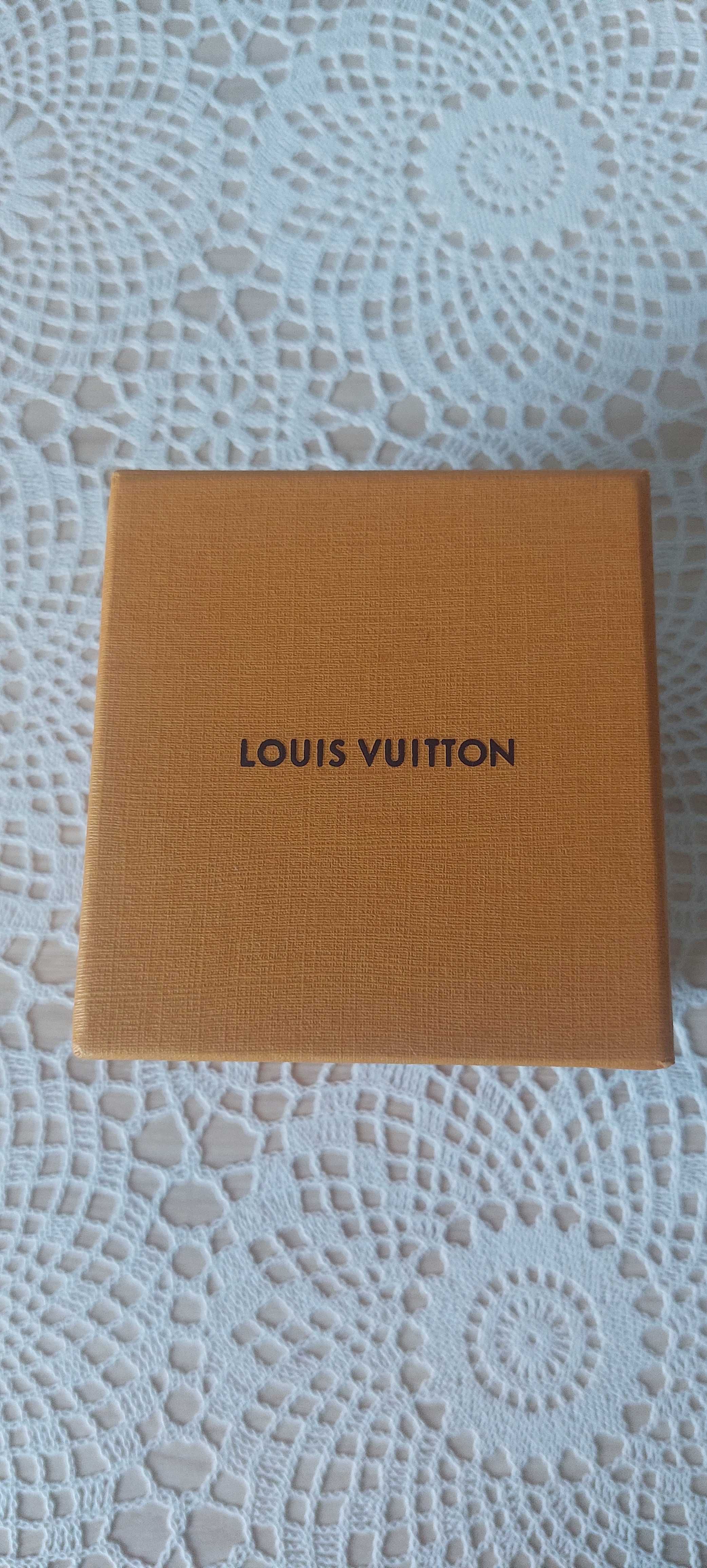 Oryginalne pudełko na biżuterię LOUIS VUITTON - pomarańczowe