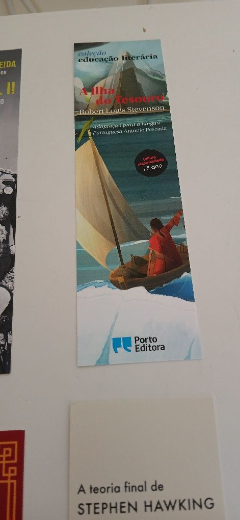 Marcadores de livros, novos