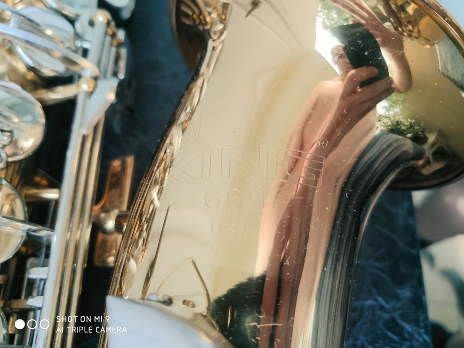 Саксофон альт King 660 usa + Vandoren A 7