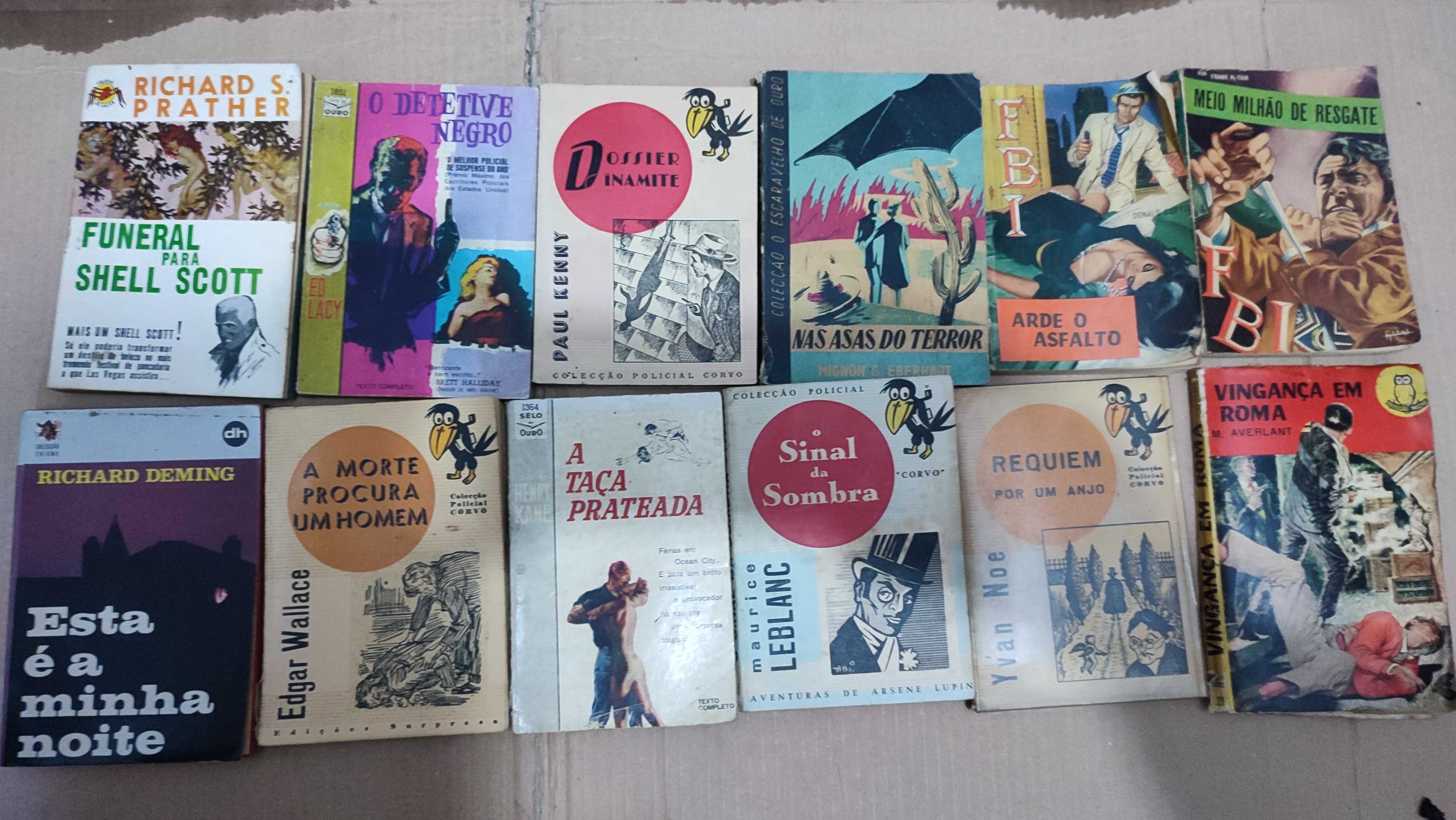 Lote 78 livros Policial e Espionagem