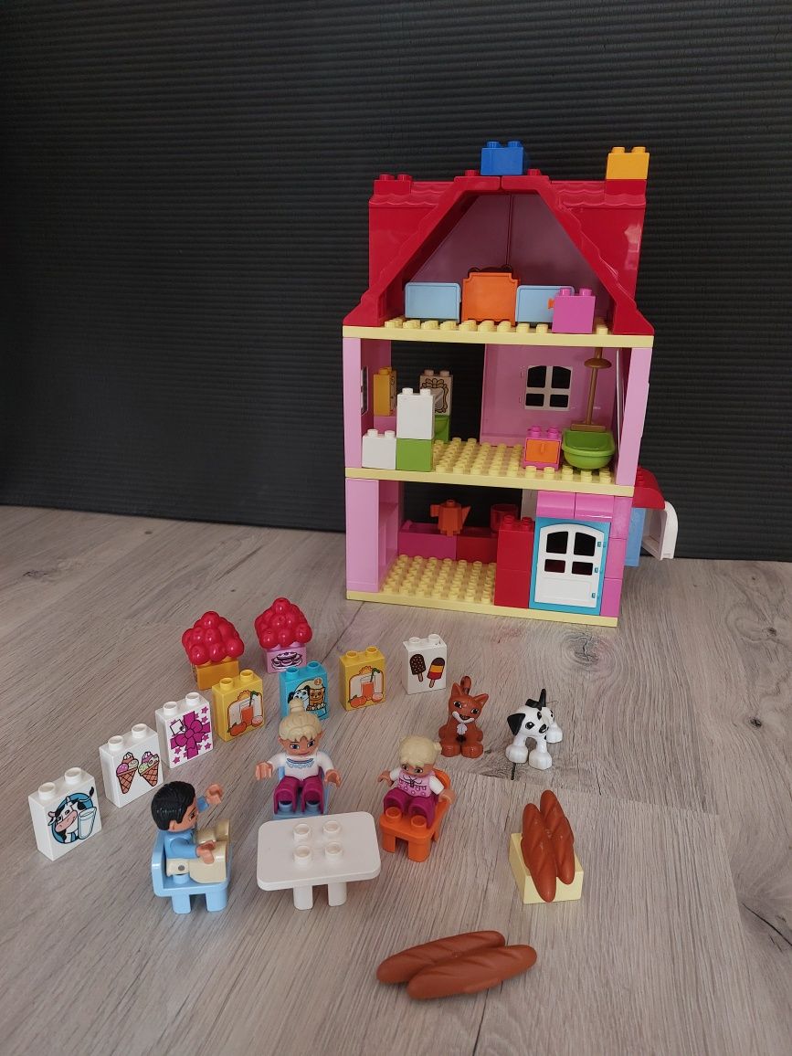 Lego Duplo, Domek + dodatkowe klocki.