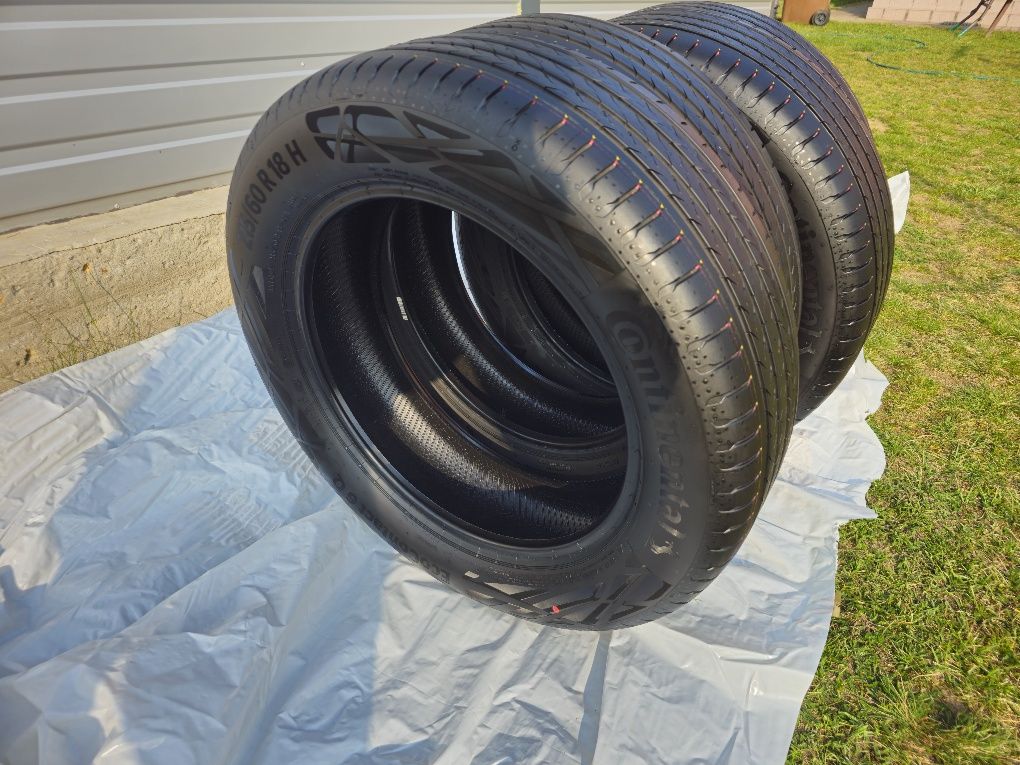 4x Opony letnie Continental EcoContact 6 Q 215/60 R18 Opony Demo/Nowe