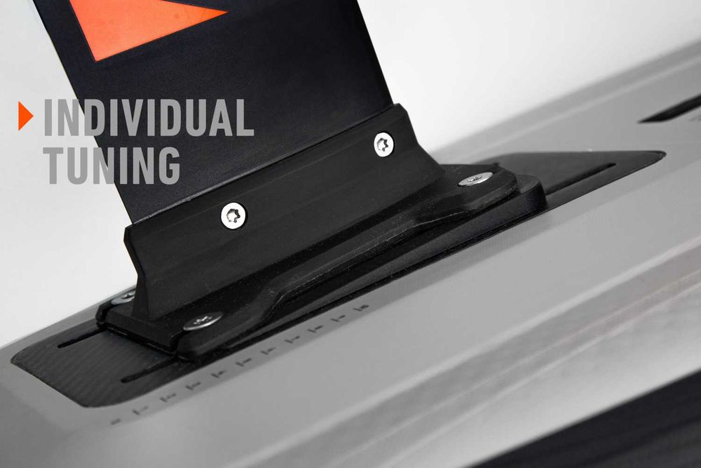 Wing foil tuning, płyta shim.