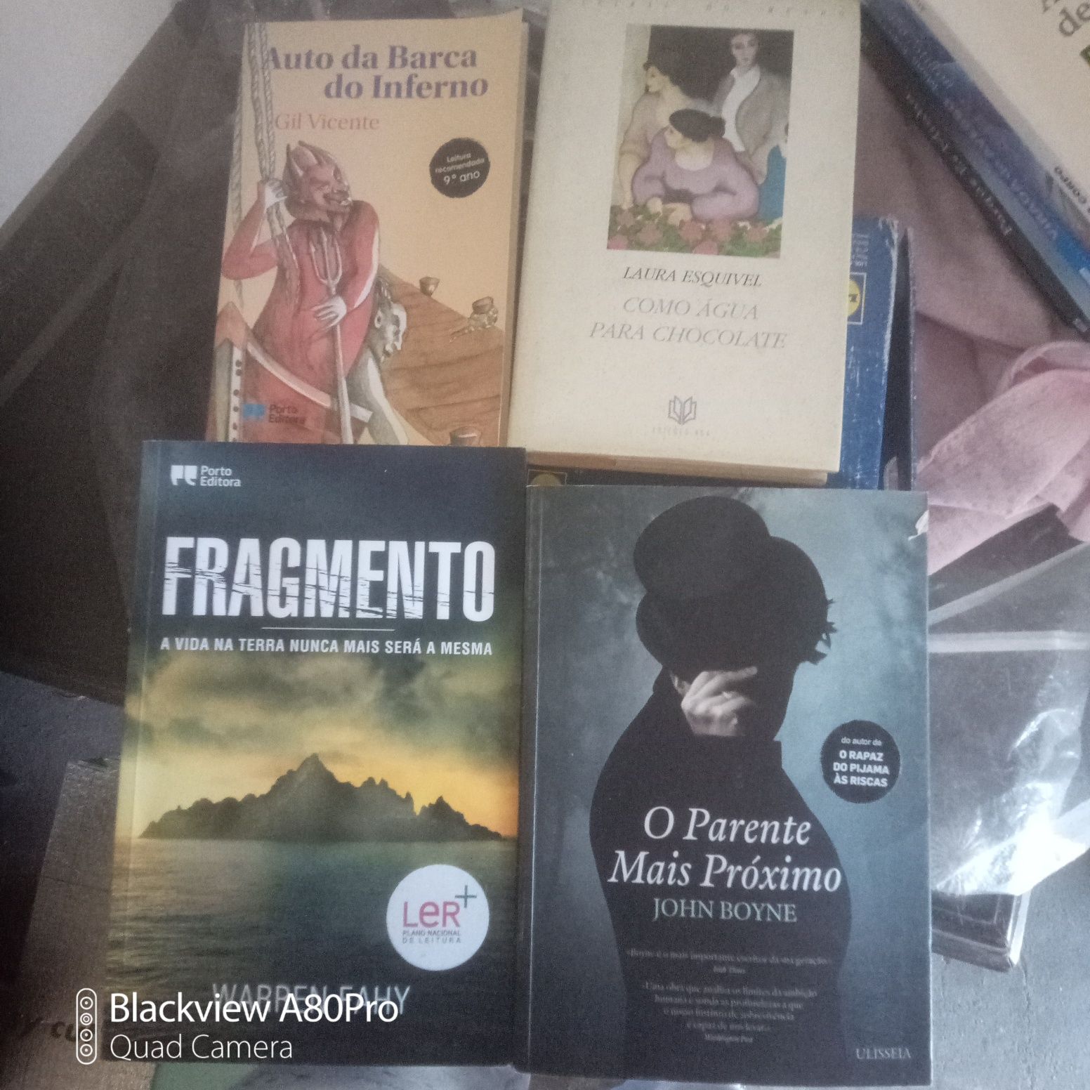 Vários livros para adultos