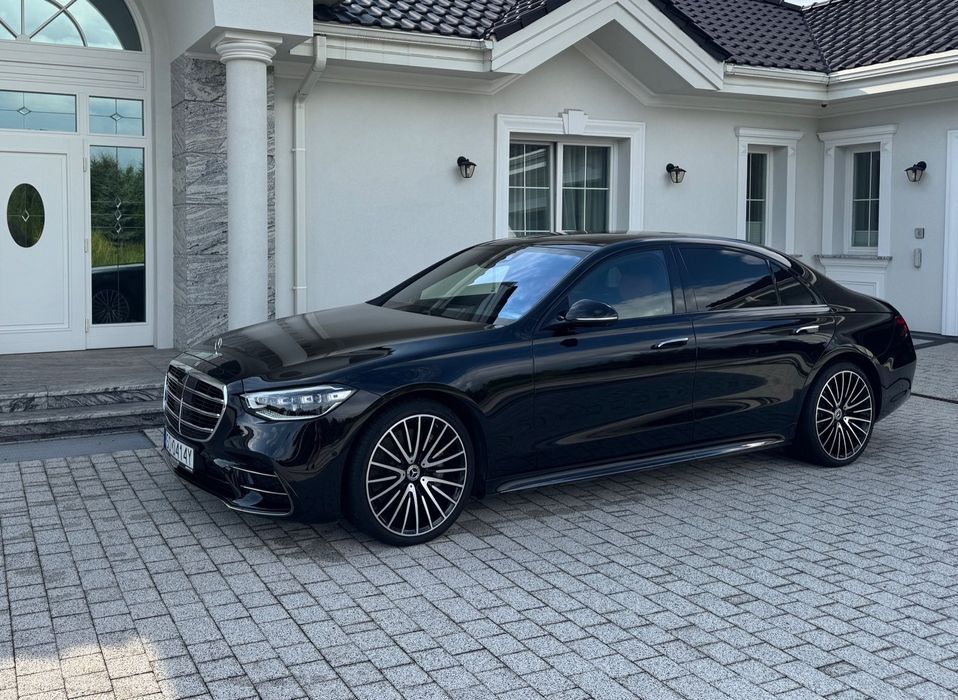 Mercedes-Benz Klasa S Mercedes S580 Jak nowy. Business, TV, E-Active Body Control, max ver.