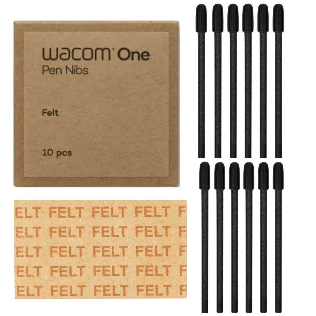 Pacote de acessórios compatíveis com a Wacom One 12