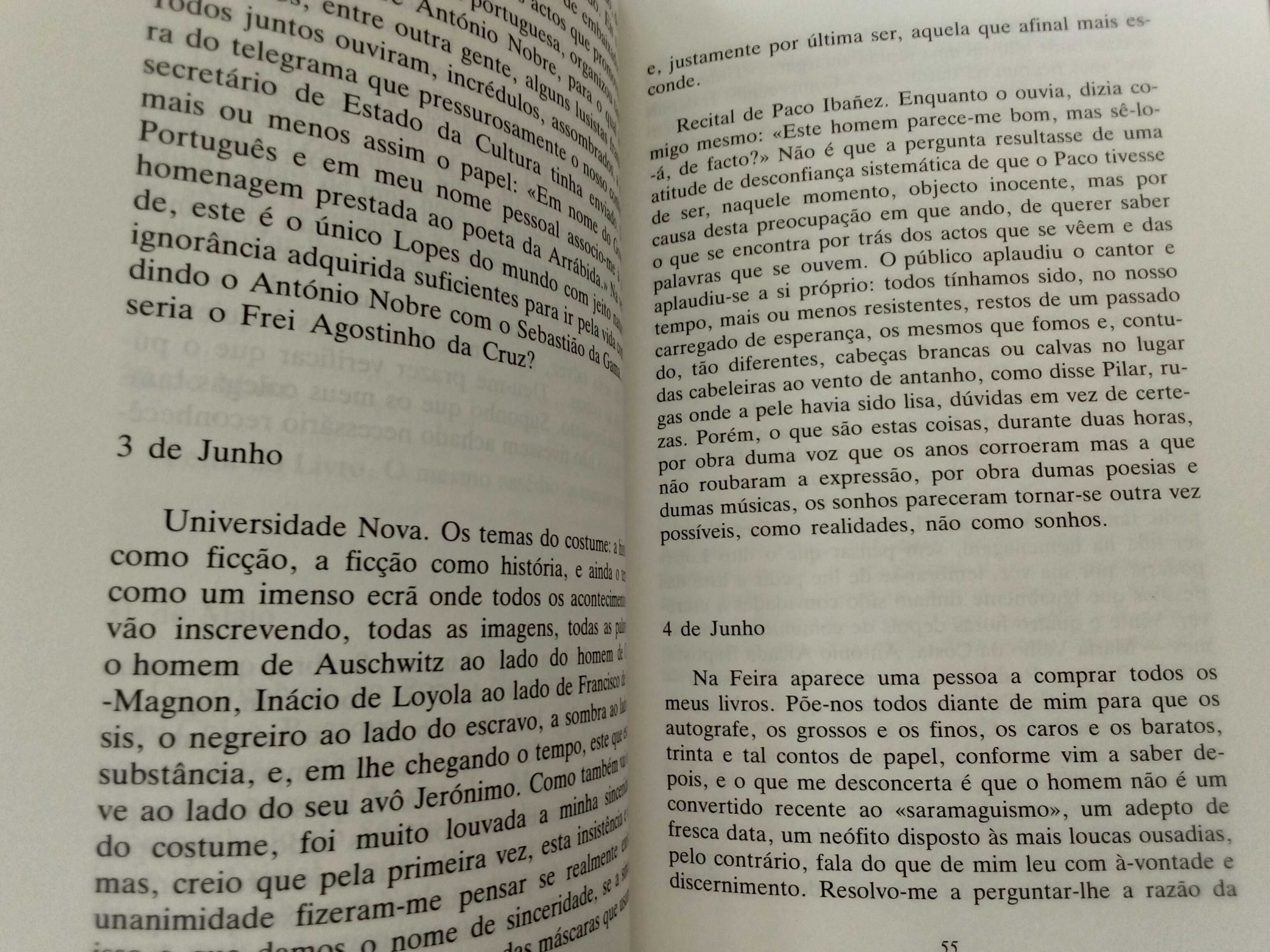 José Saramago - Cadernos de Lanzarote, diário I [1.ª ed.]