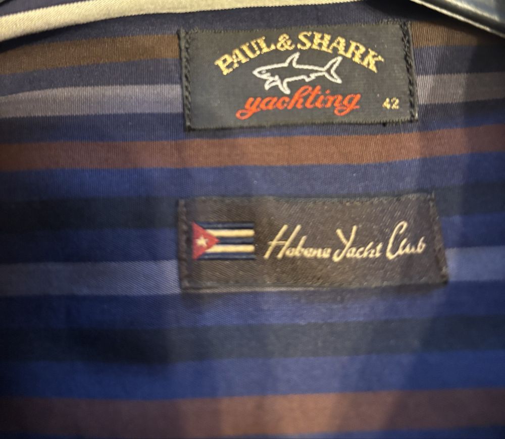 Camisa Paul & Shark, excelente estado. Tamanho 42. Medidas nas fotos
