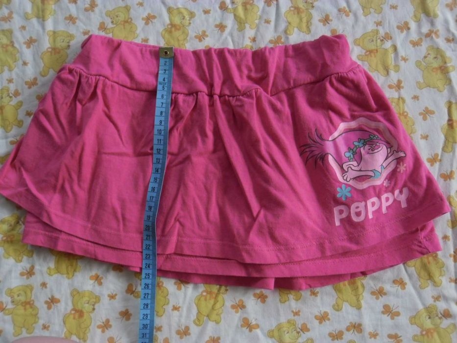 spódniczka 116/ 122 lub 110/116 Poppy,Trolle spódnica różowa regulacja