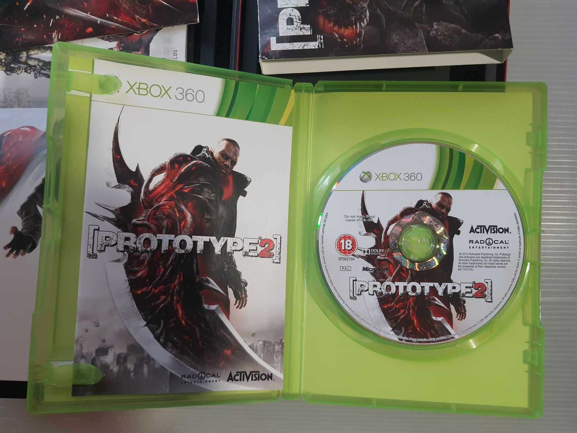 Xbox 360 Halo Prototype 2 Blackwatch Collectors Edition Big Box