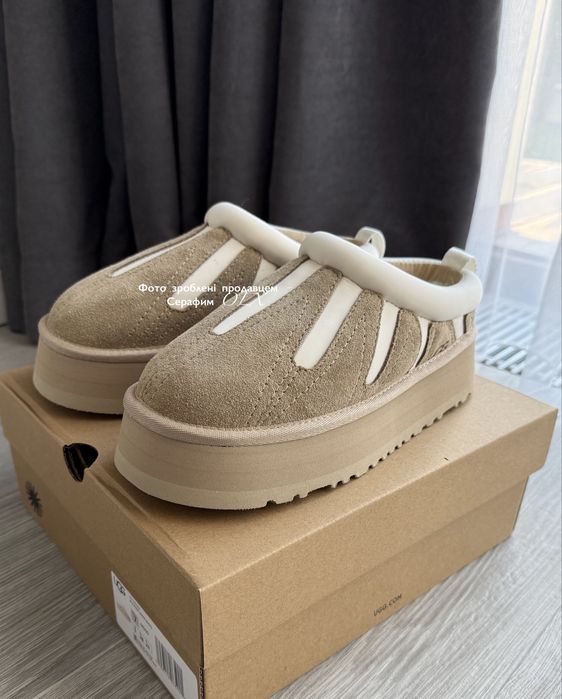 Оригинальные зимние UGG Tasman Tazz Sunwave Slipper black (IN BOX)