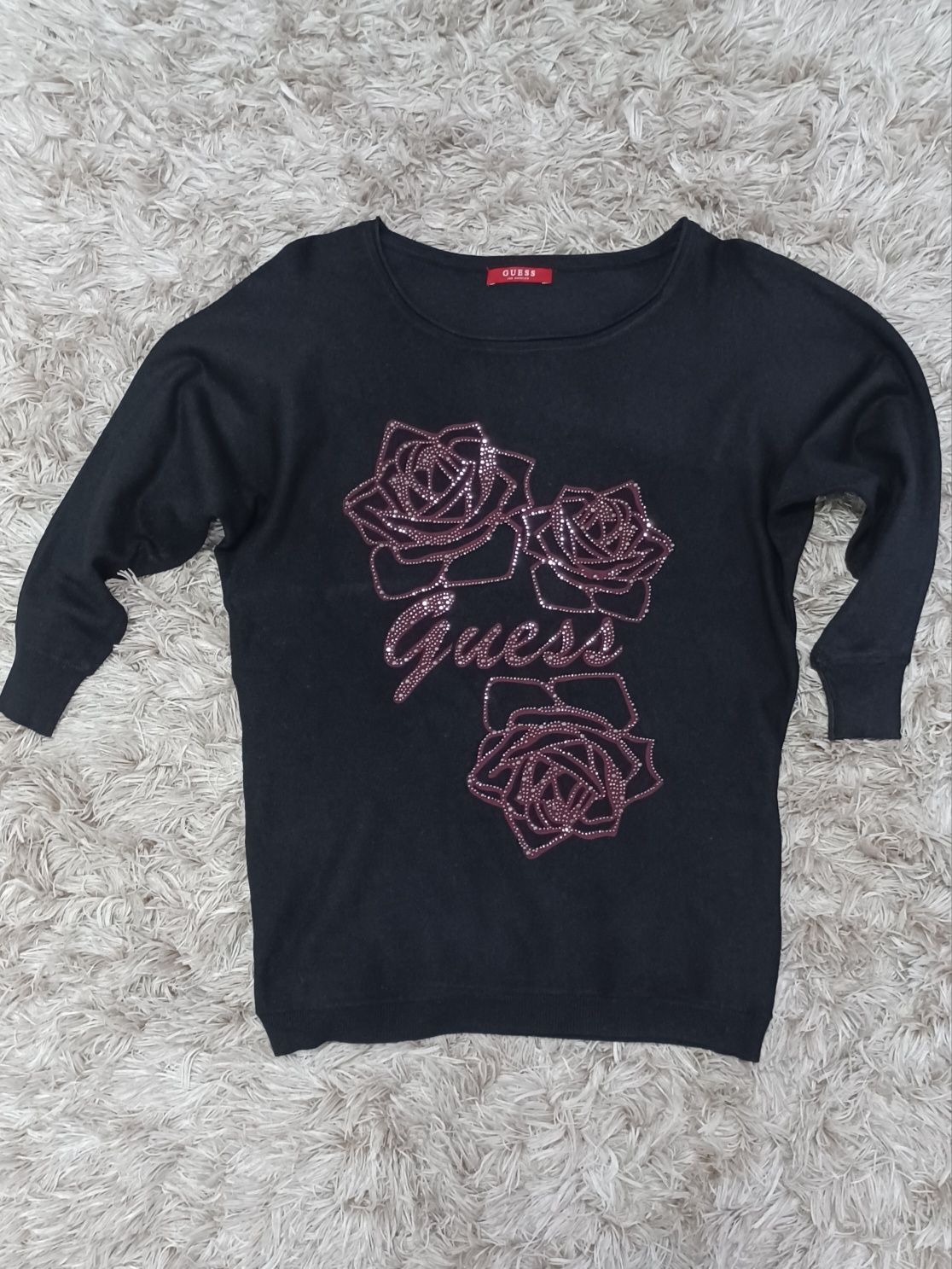 Sweter czarny Guess XS