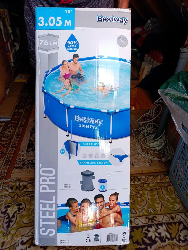 Basen stelażowy Bestway