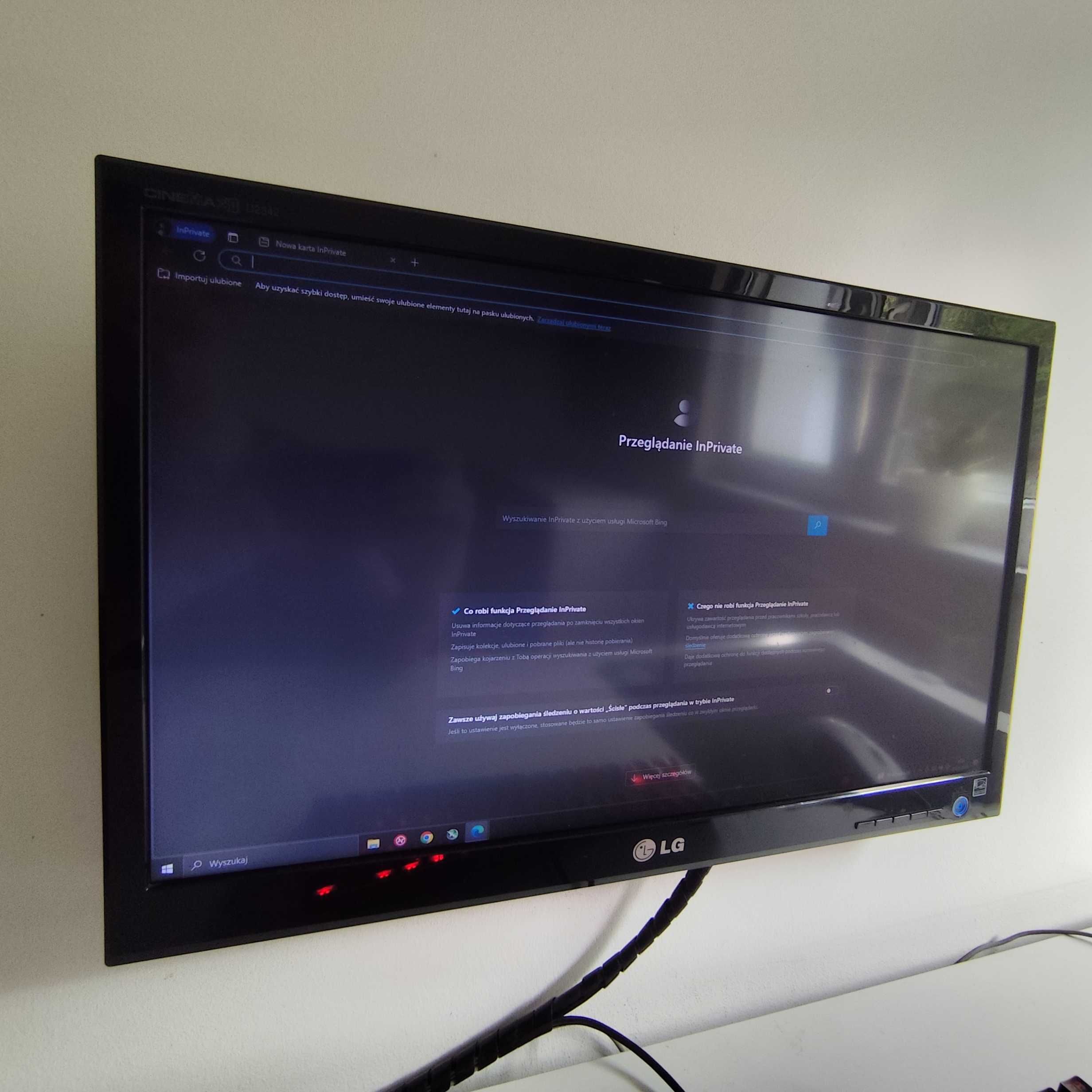 Monitor LG FullHD 23 cale (obsługa 3D) VESA ! !