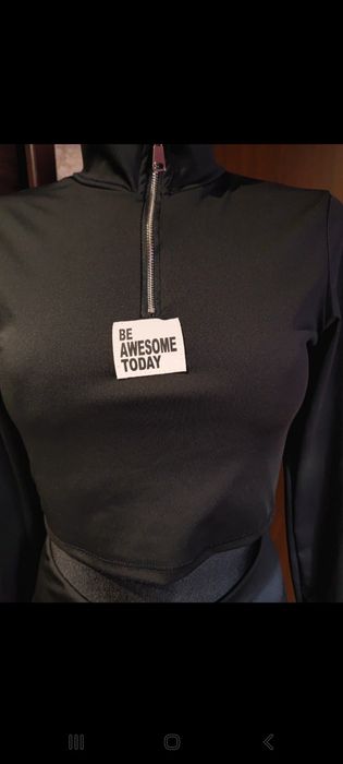 Komplet damski leginsy + bluzka