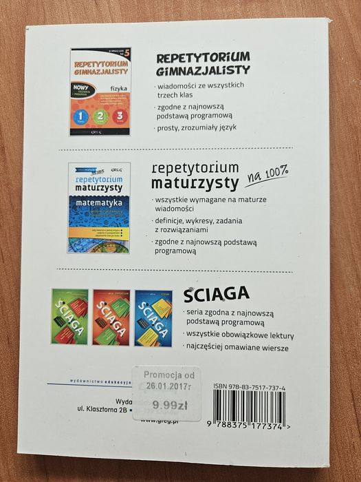 Tablice matematyka fizyka