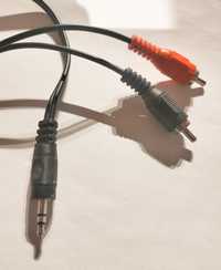 Kabel 5 m - mini Jack 3,5 - 2x RCA cinch