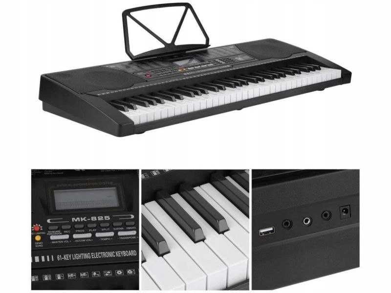 Keyboard MK-825  organy Z Funkcją Nauki Gry kreatywne XXL mega prezent