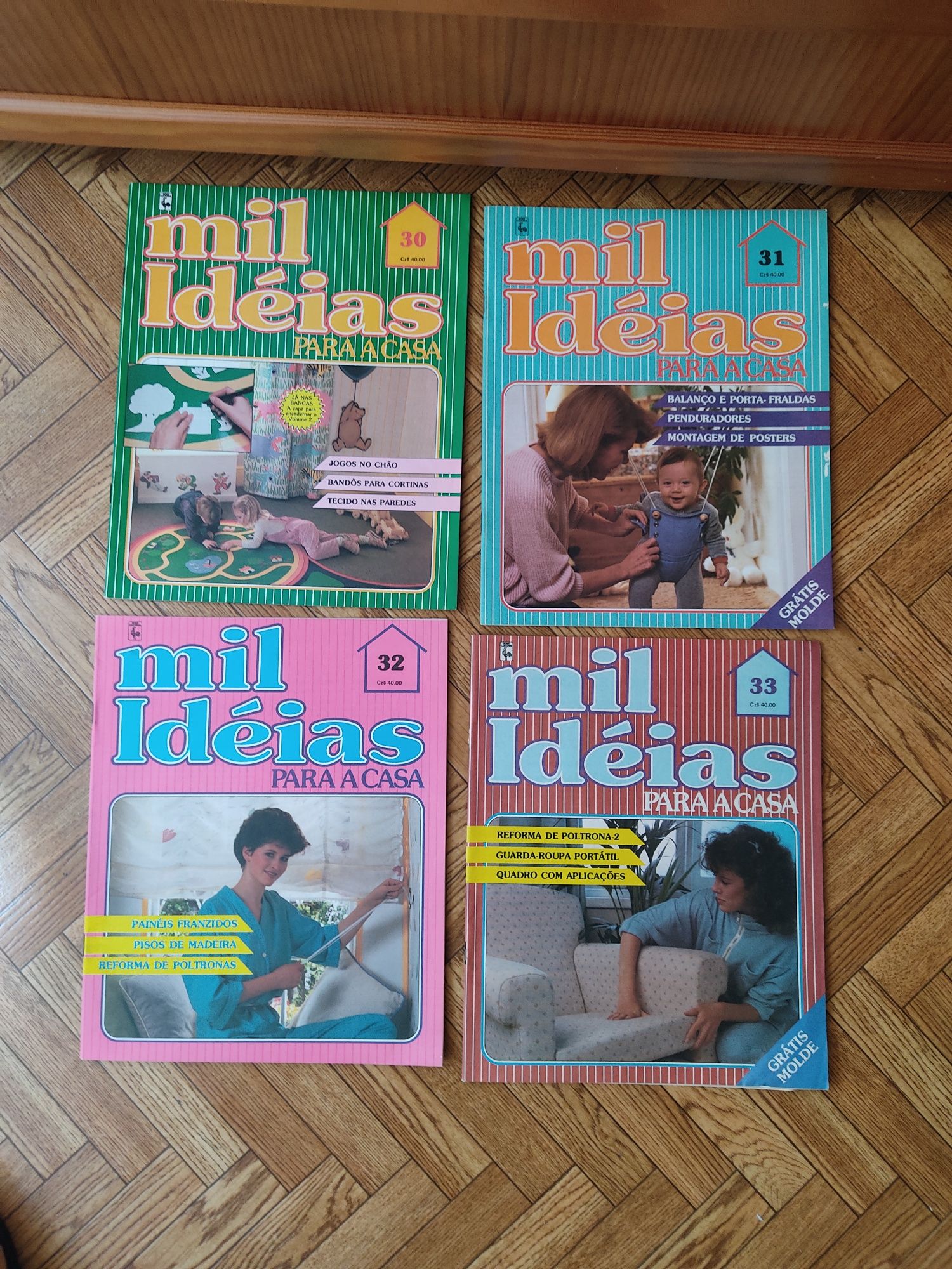 21 revistas "mil ideias para a casa" 0,75€ unidade