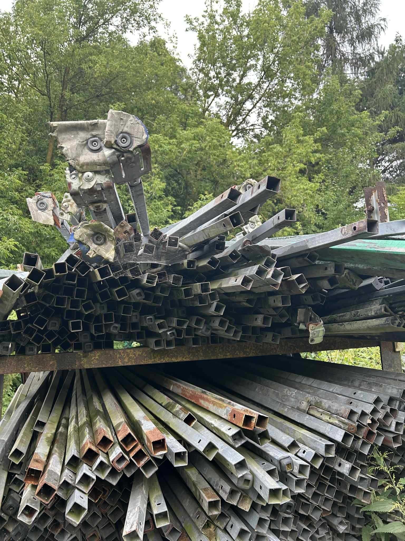 Poprzeczki dachu zsuwanego naczepa plandeka, firanka