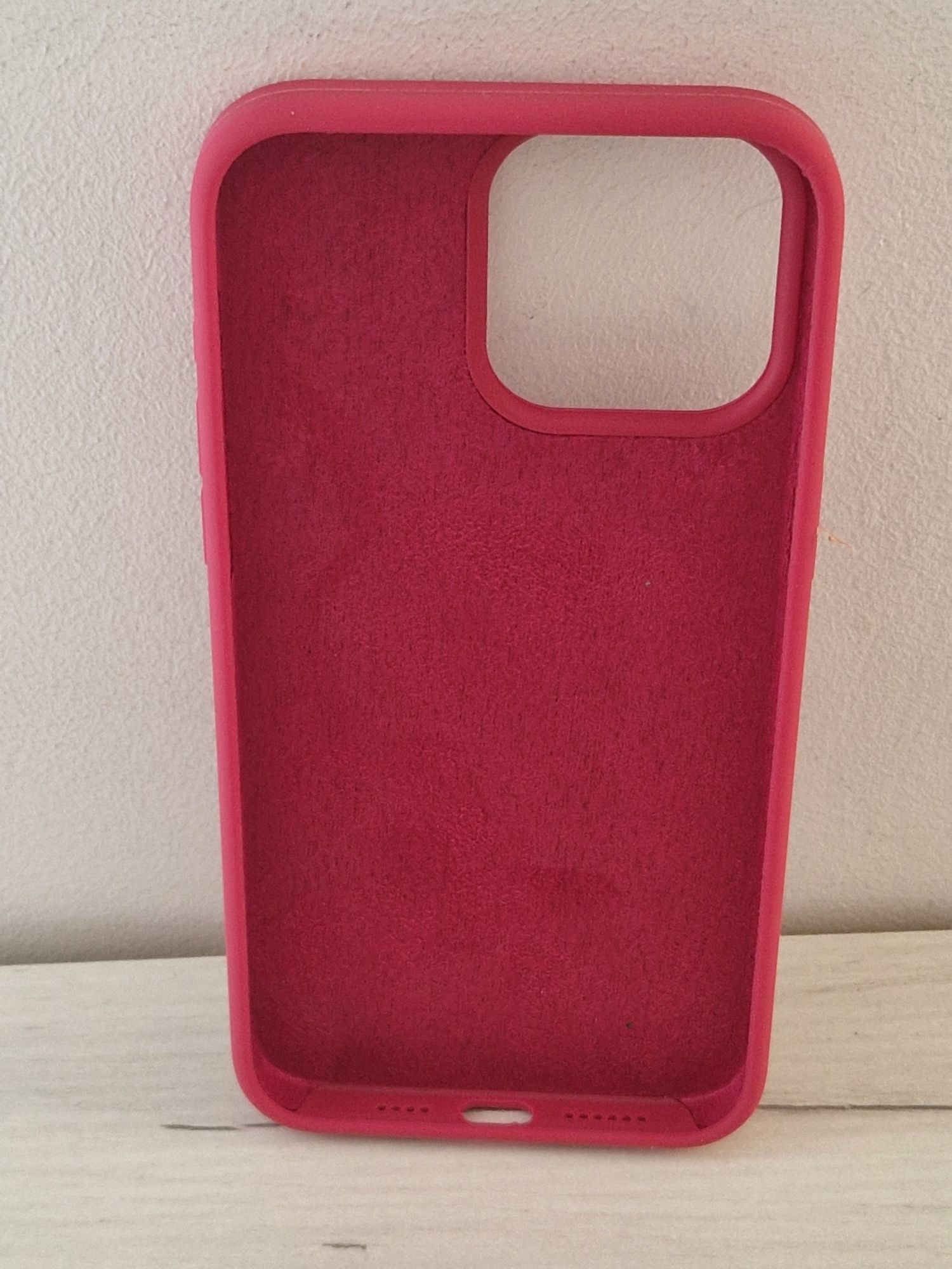 Silicone Lite do Iphone 14 Pro Max bordowy