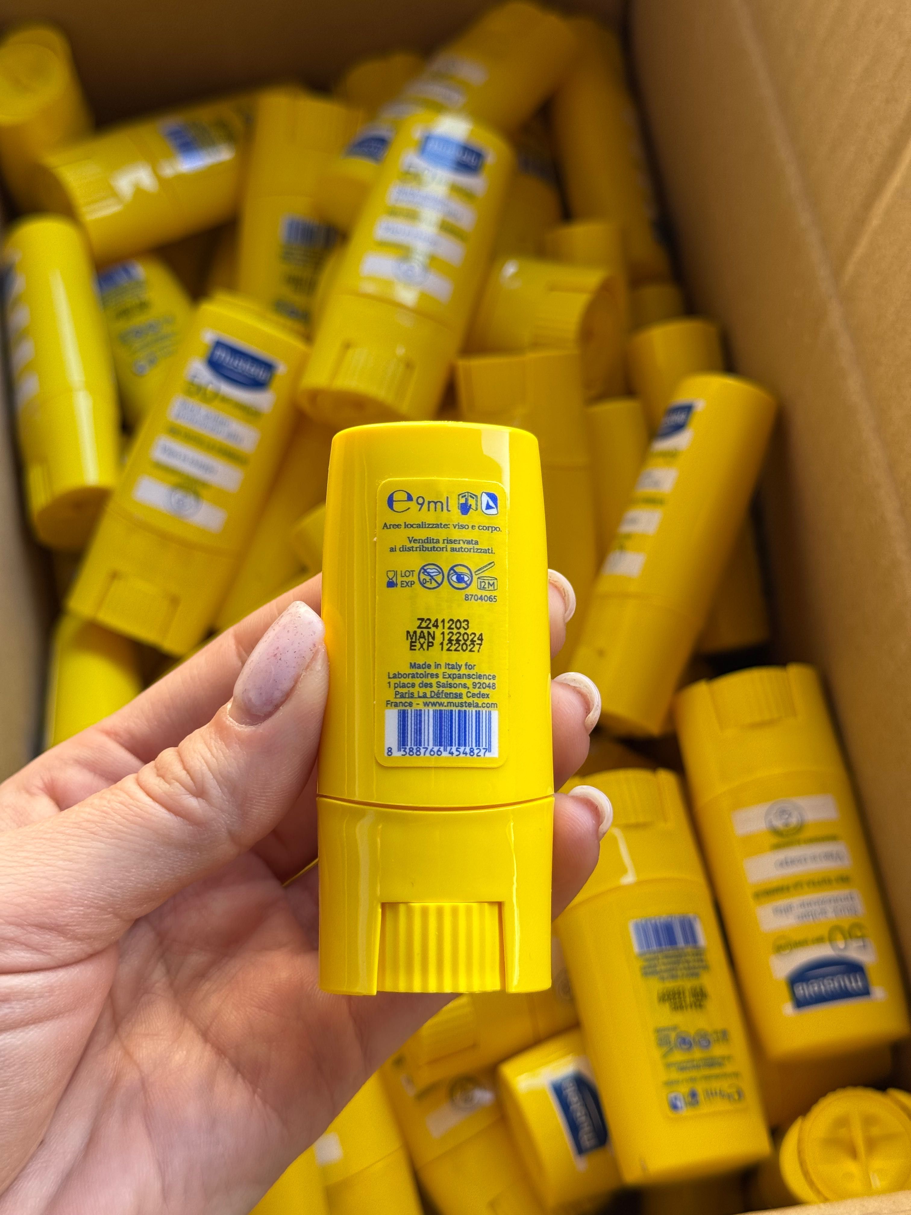 Стік мустела, спф мустела, сонцезахисний стік stick mustela