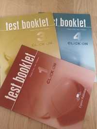 Click on 1 та 4 test booklets английский язык тесты