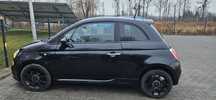 Fiat 500 Fiat 500 sport Twinair turbo czarny 2014 rok