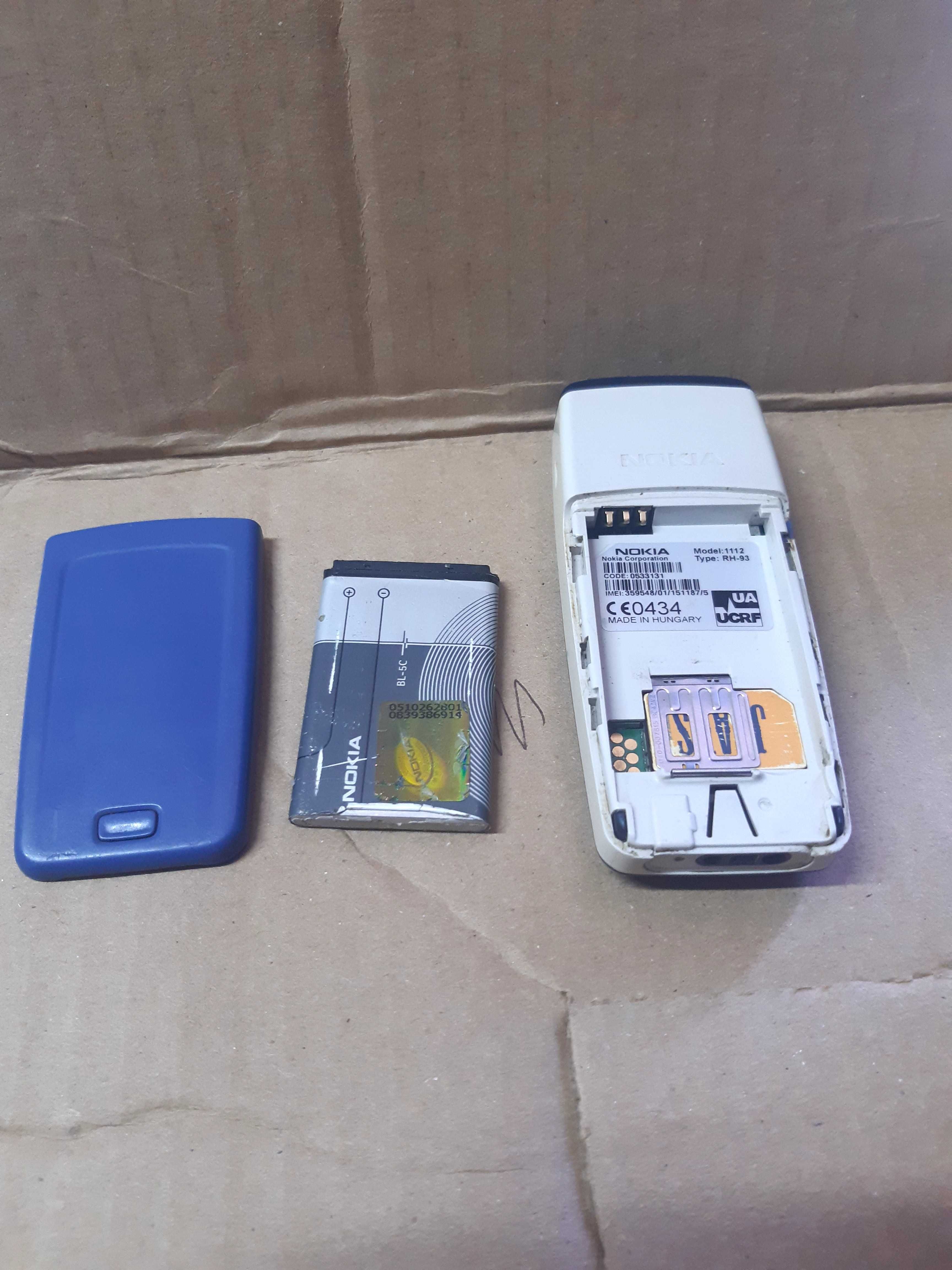 Мобільний телефон NOKIA 1112 original.