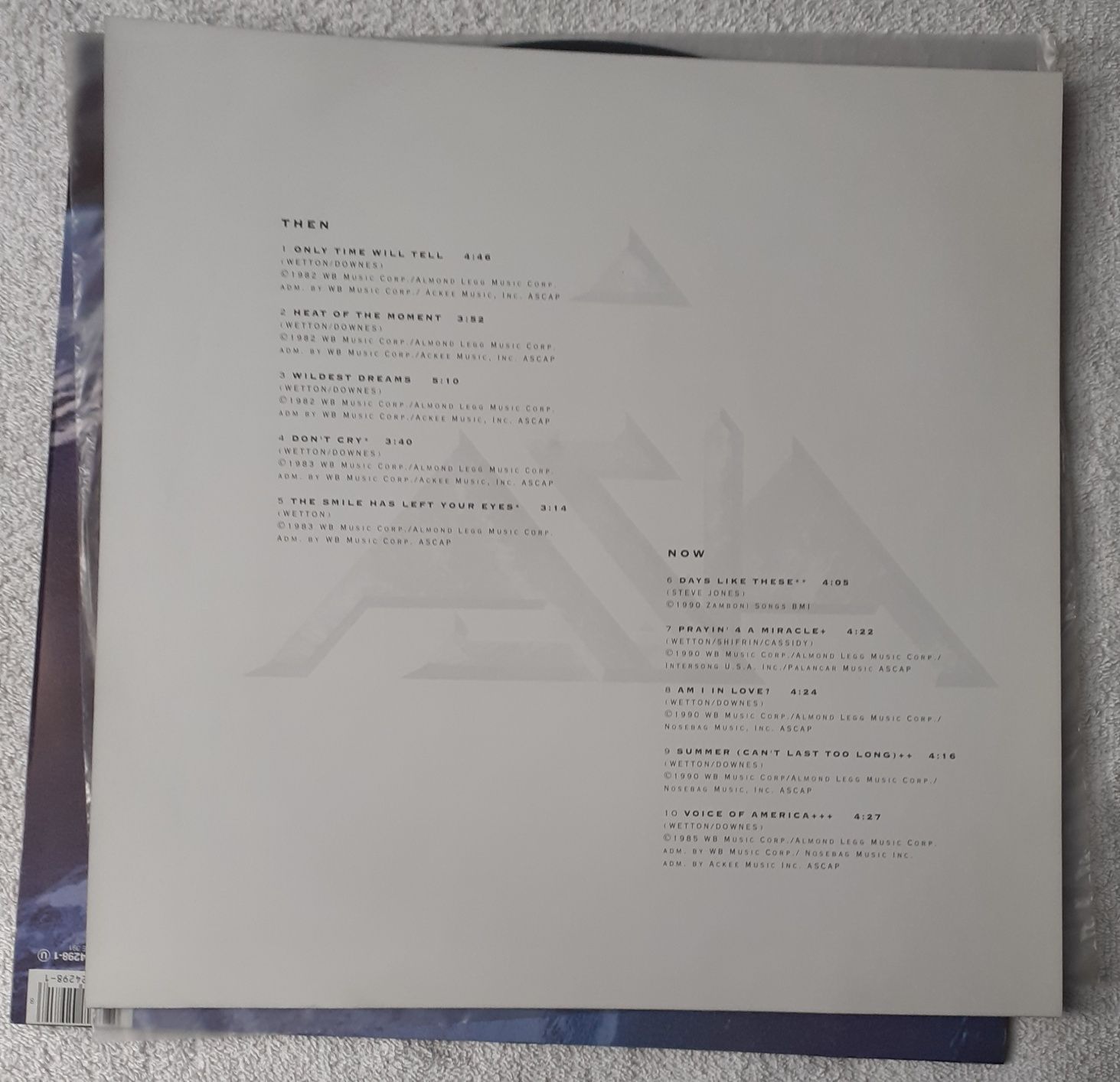 Asia  – Then & Now (Vinyl, LP, Compilation)