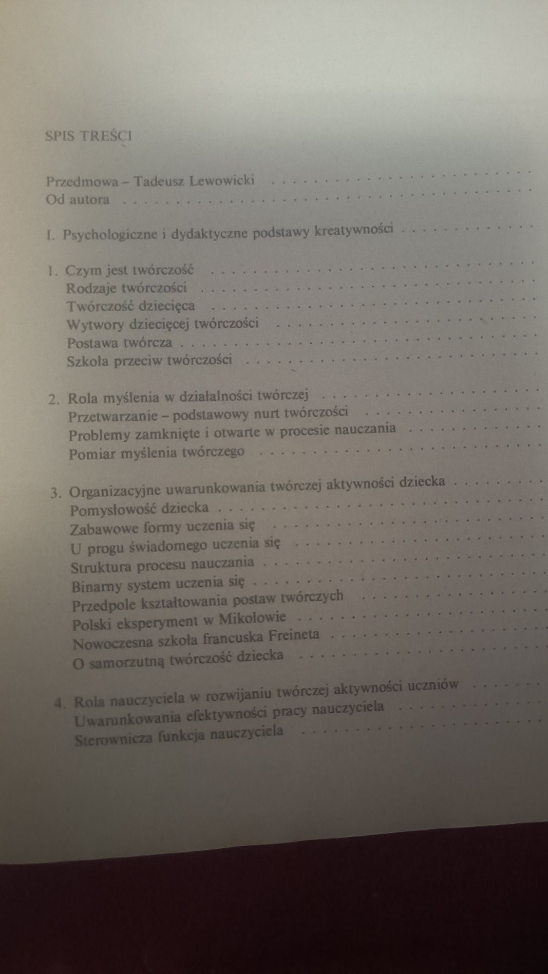 Rozwijanie aktywności twórczej dzieci. Jan Zborowski