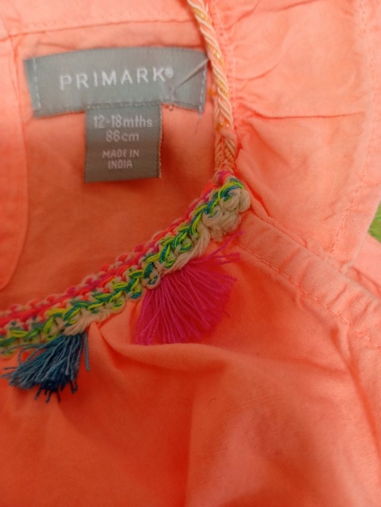 Новый ромпер primark бодик 86см.футболка 12-18мес.-85грн.